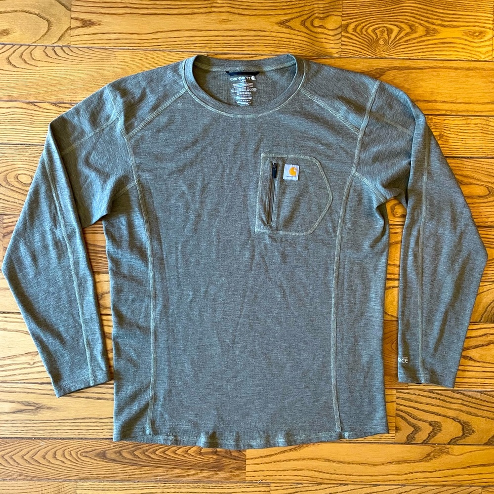 Carhartt Force Base-Layer Long Sleeve Under Shirt Mens Large